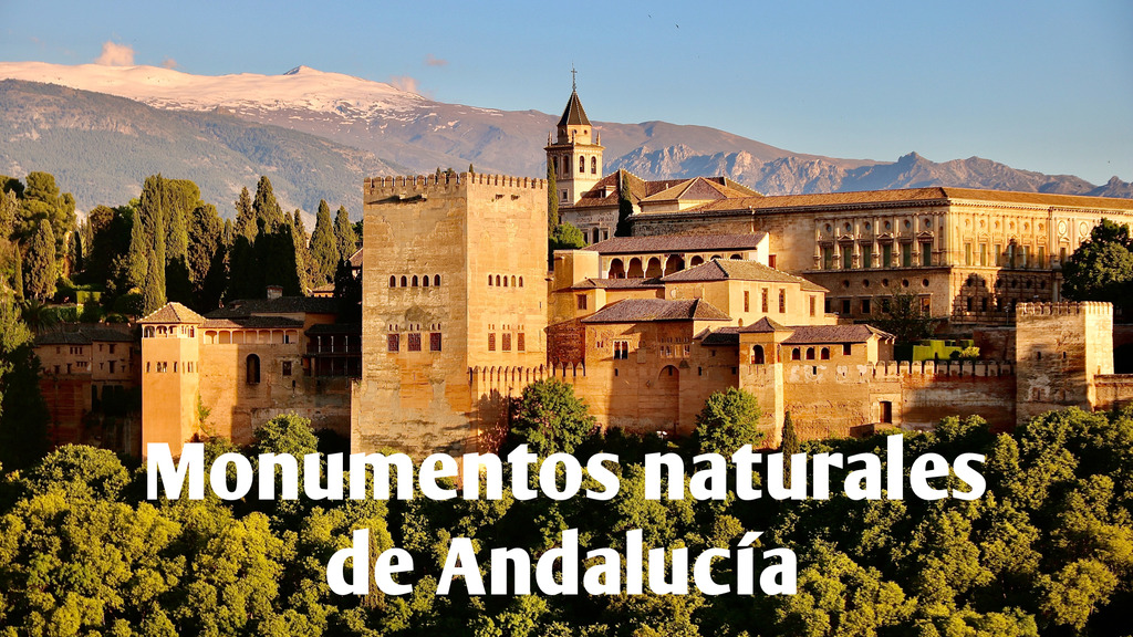 Monumentos naturales de Andalucía