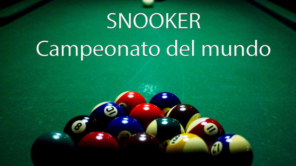 Snooker Campeonato del Mundo