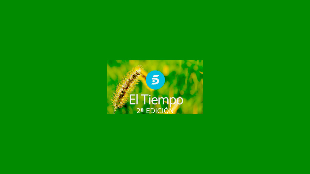 El Tiempo Telecinco Fin de Semana 2