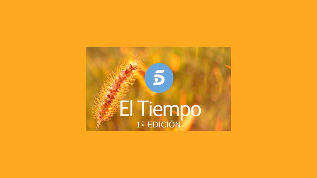 El Tiempo Telecinco Fin de Semana 1