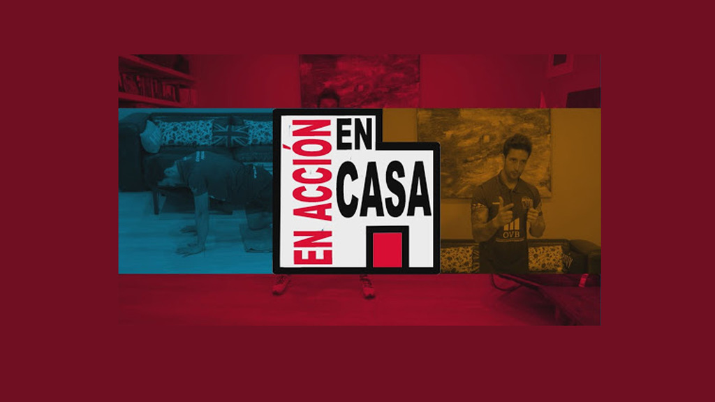 En acción en casa