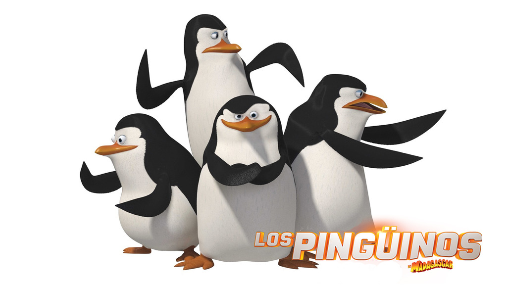 Los pingüinos de Madagascar